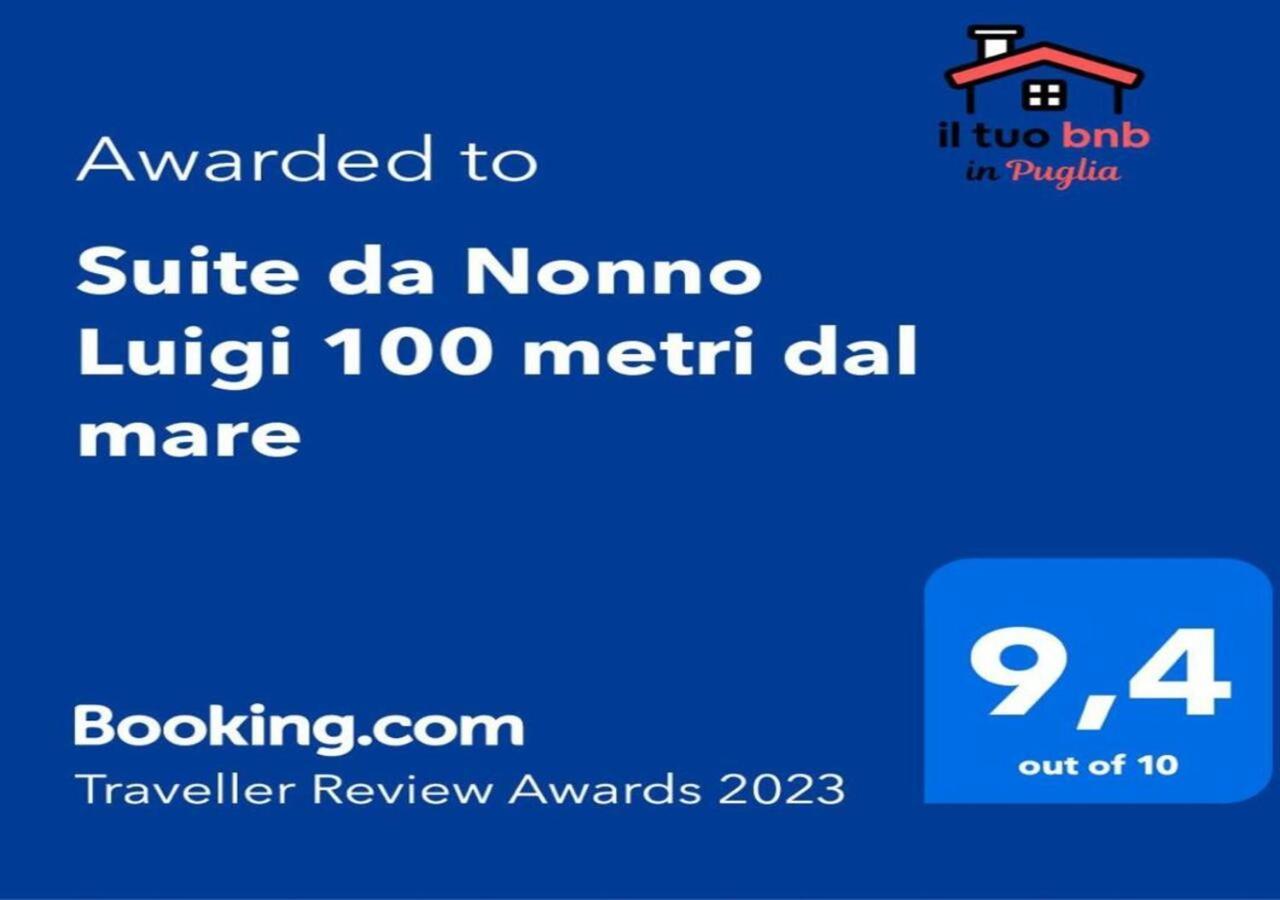 Suite Da Nonno Luigi 100 Metri Dal Mare Giovinazzo Bagian luar foto